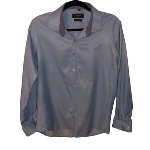Vitarelli Men's Light Blue Button Down Shirt
